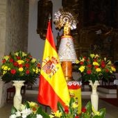 Quintanar honra a la patrona de La Guardia Civil, la Virgen del Pilar, en el día de su fiesta