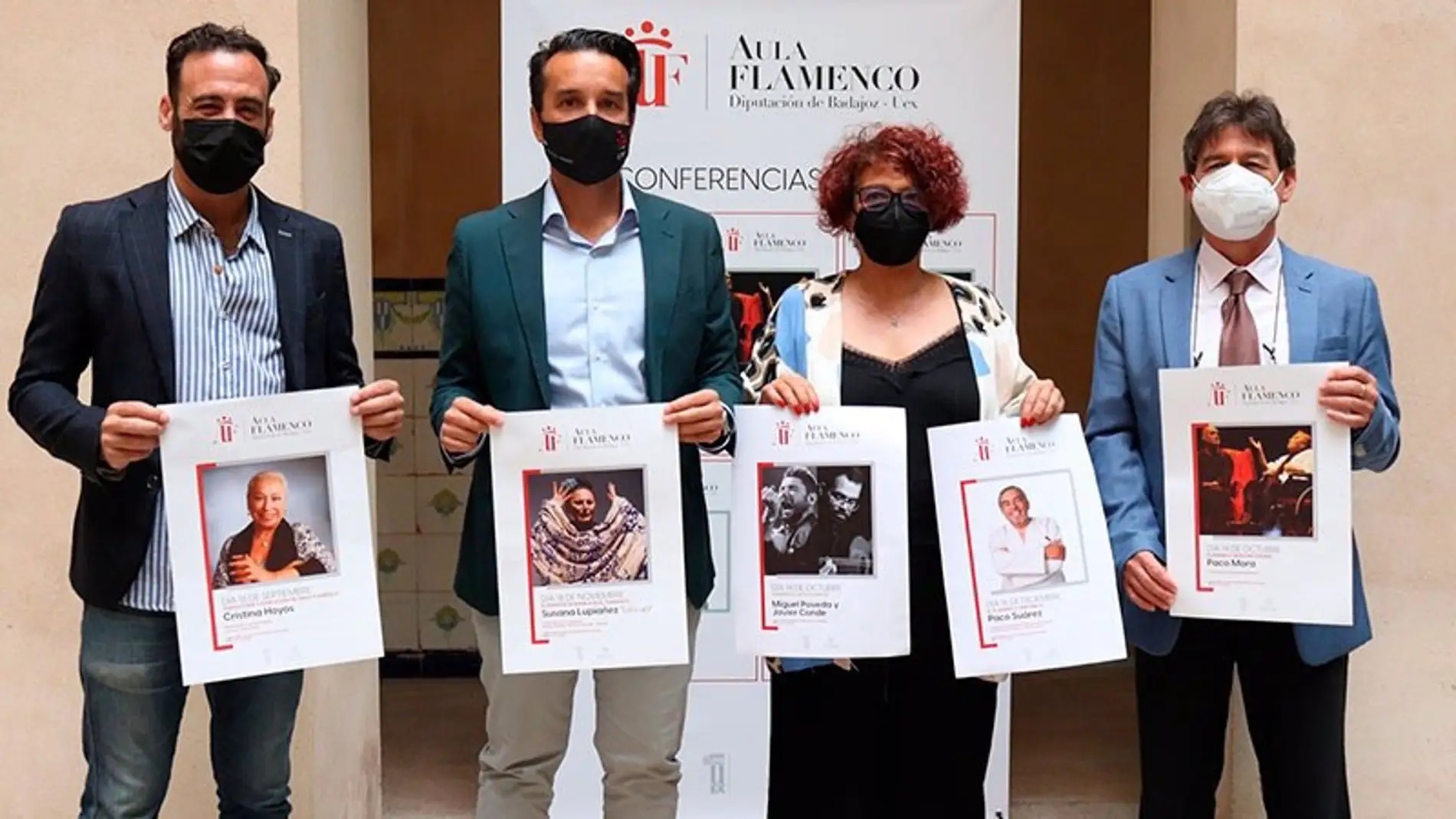 Miguel Poveda y Javier Conde recibirán este jueves los premios del Aula de Flamenco de Diputación de Badajoz y UEx