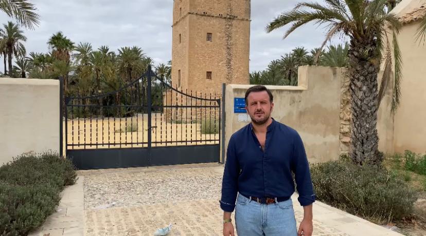 El PP de Elche reclama la reapertura de la Torre de Vaillo como mirador al Palmeral El PP de Elche reclama la reapertura de la Torre de Vaillo como mirador al Palmeral