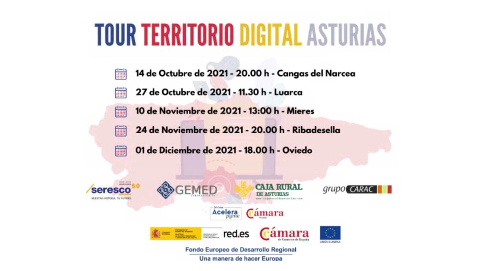 El `Tour Territorio Digital Asturias´ se pone en marcha en Cangas del Narcea El `Tour Territorio Digital Asturias´ se pone en marcha en Cangas del Narcea