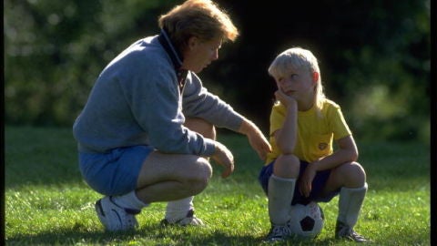 Padres e hijos futbol