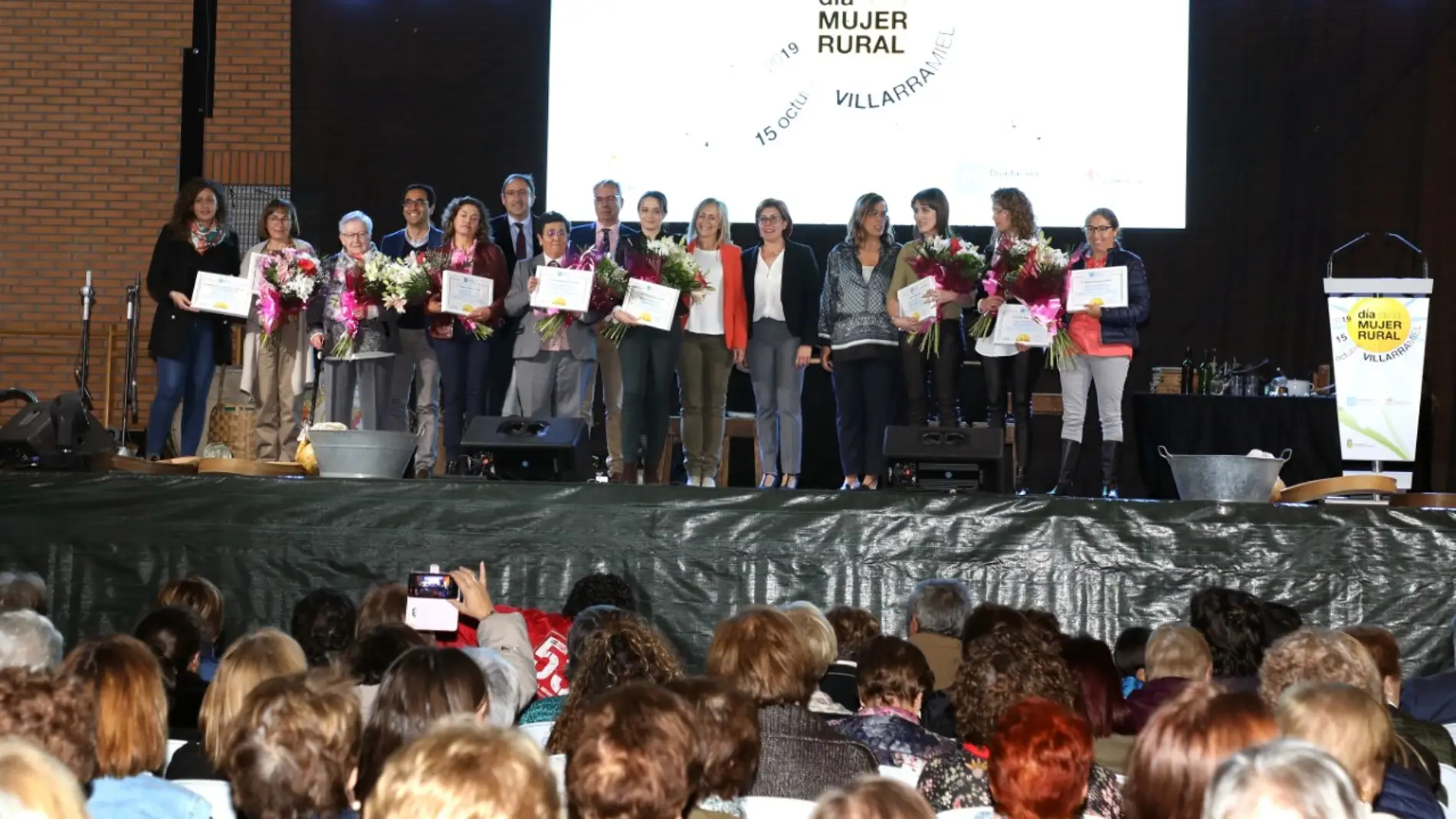 La Diputación en Becerril de Campos una jornada con motivo del Día de la Mujer Rural