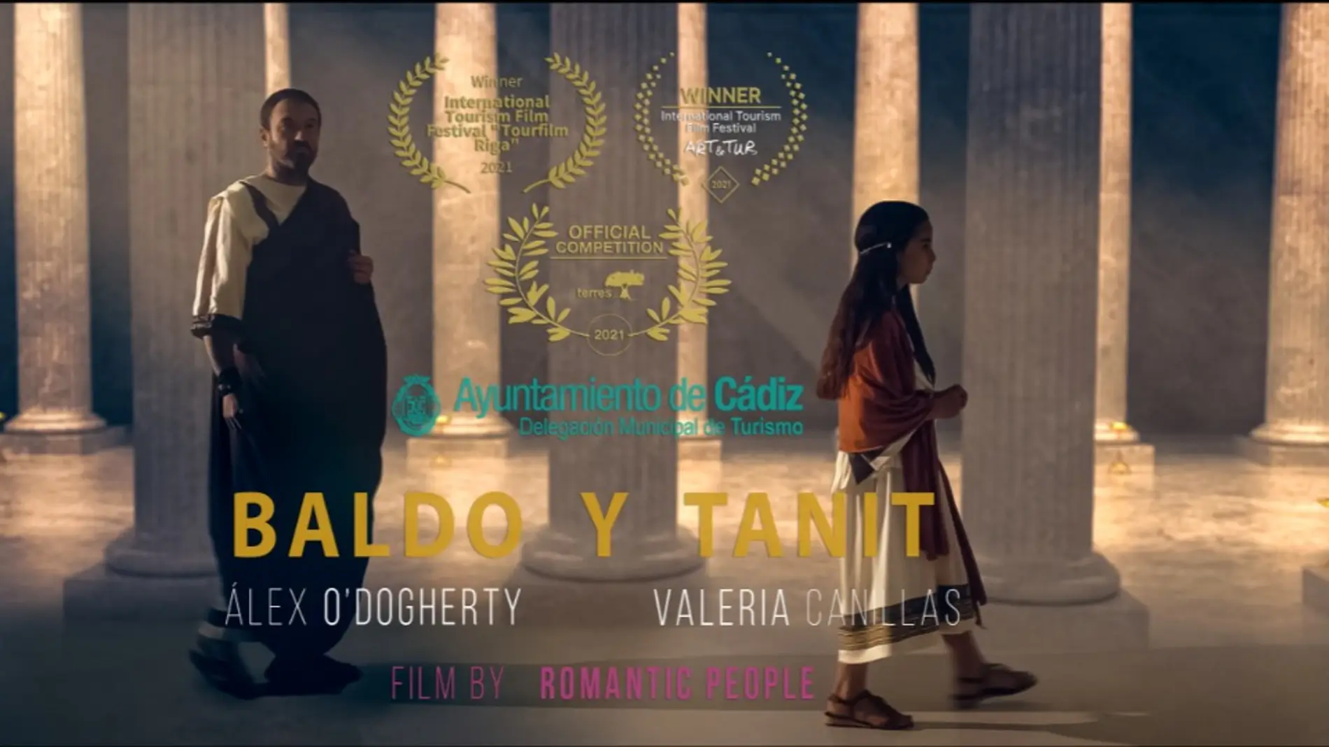 El corto promocional de Cádiz ‘Baldo & Tanit’, premiado en el Festival Internacional de Cine de Turismo 'Tourfilm Riga' 