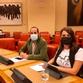 Miguel González Caballero y Cristina López Zamora, diputados del PSOE por Ciudad Real Miguel González Caballero y Cristina López Zamora, diputados del PSOE por Ciudad Real