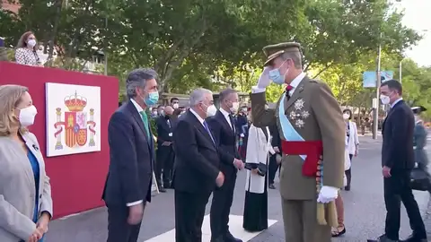 Insultos a Sánchez durante el 12 de octubre Insultos a Sánchez durante el 12 de octubre