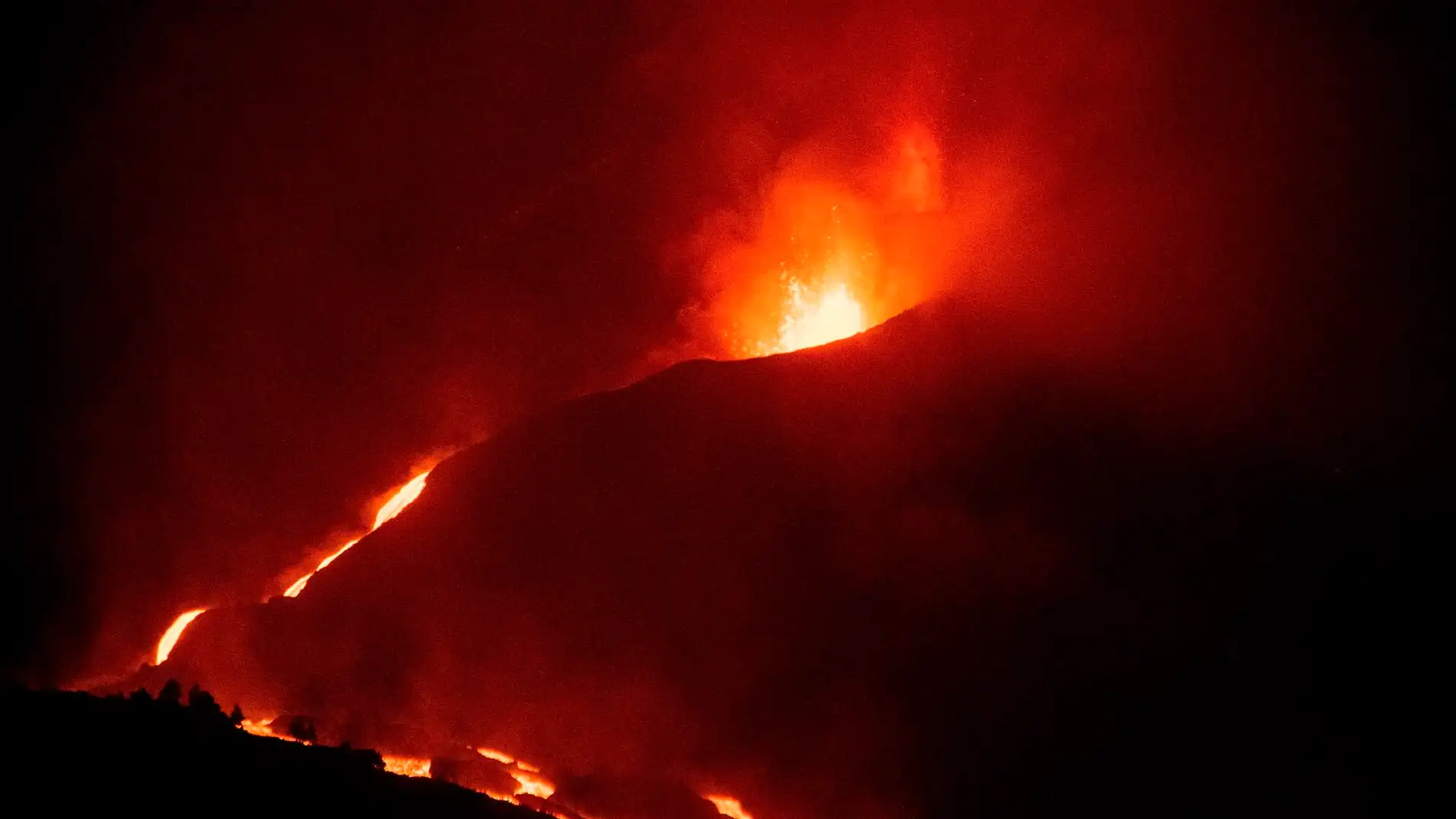 Imagen de archivo Erupción del volcán Cumbre Vieja en La Palma que pasa desde hoy a llamarse Volcán Tajogaite