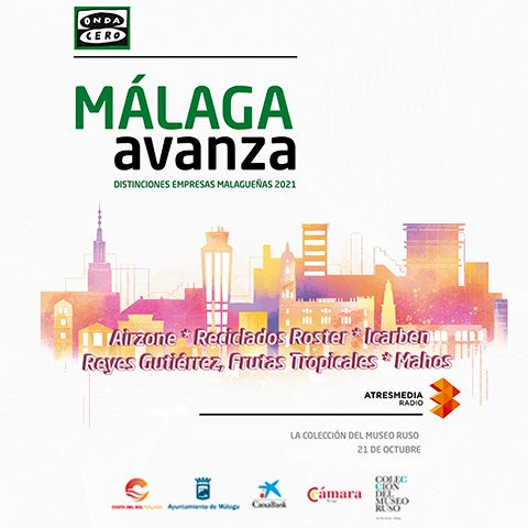 Ya conocemos los galardonados en Málaga Avanza 2021 Ya conocemos los galardonados en Málaga Avanza 2021