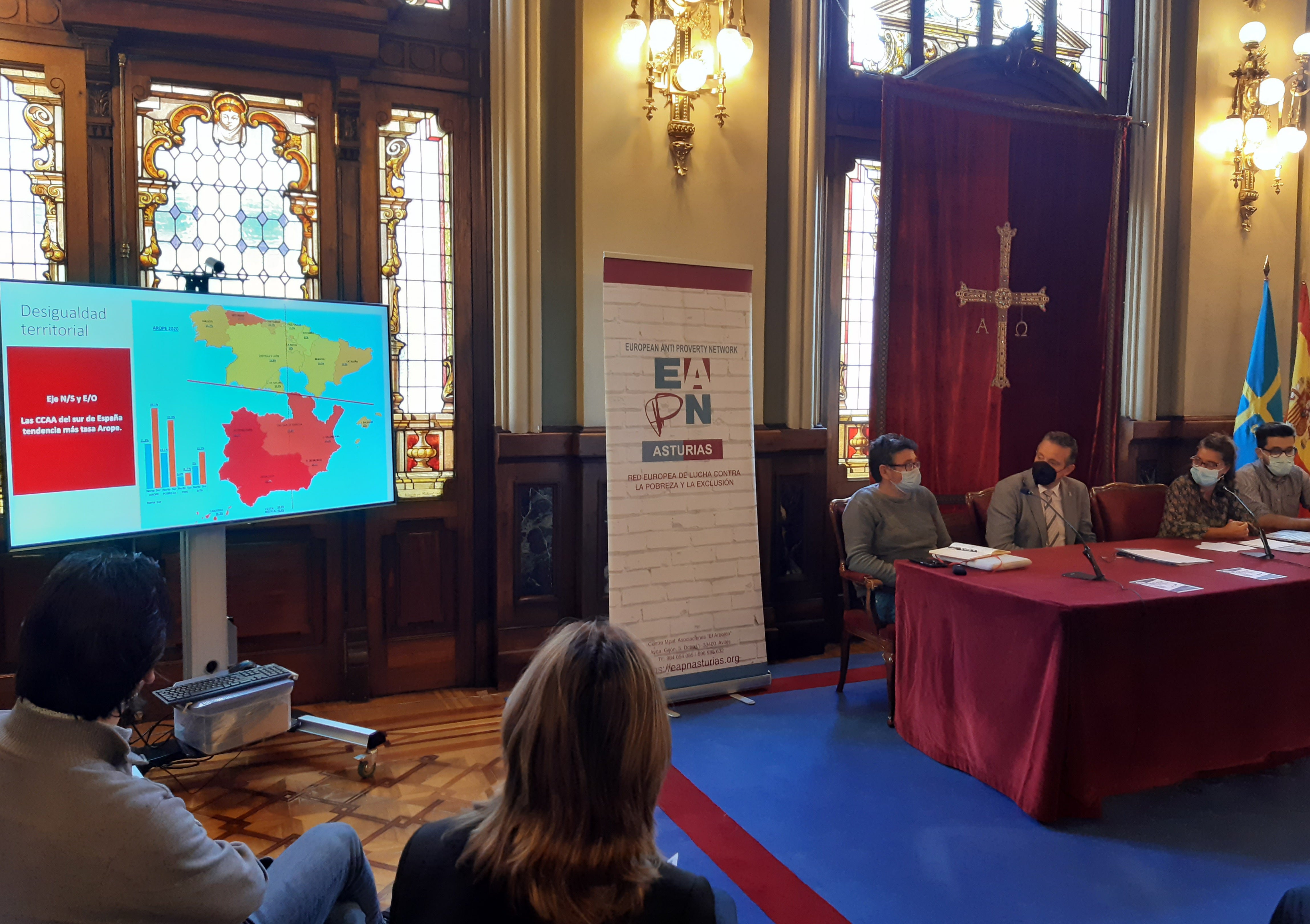 Asturias supera la media nacional de riesgo de exclusión Asturias supera la media nacional de riesgo de exclusión