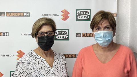 Elvila L&oacute;pez y Valentina M&aacute;rquez, presidenta y vicepresidenta de &Aacute;gora.