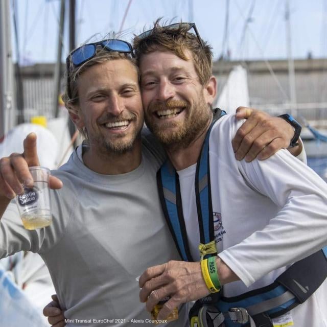 Genis Hontoria y Carlos Olsson nos cuentan la primera etapa de la Minitransat antes de partir hacia el Caribe Genis Hontoria y Carlos Olsson nos cuentan la primera etapa de la Minitransat antes de partir hacia el Caribe