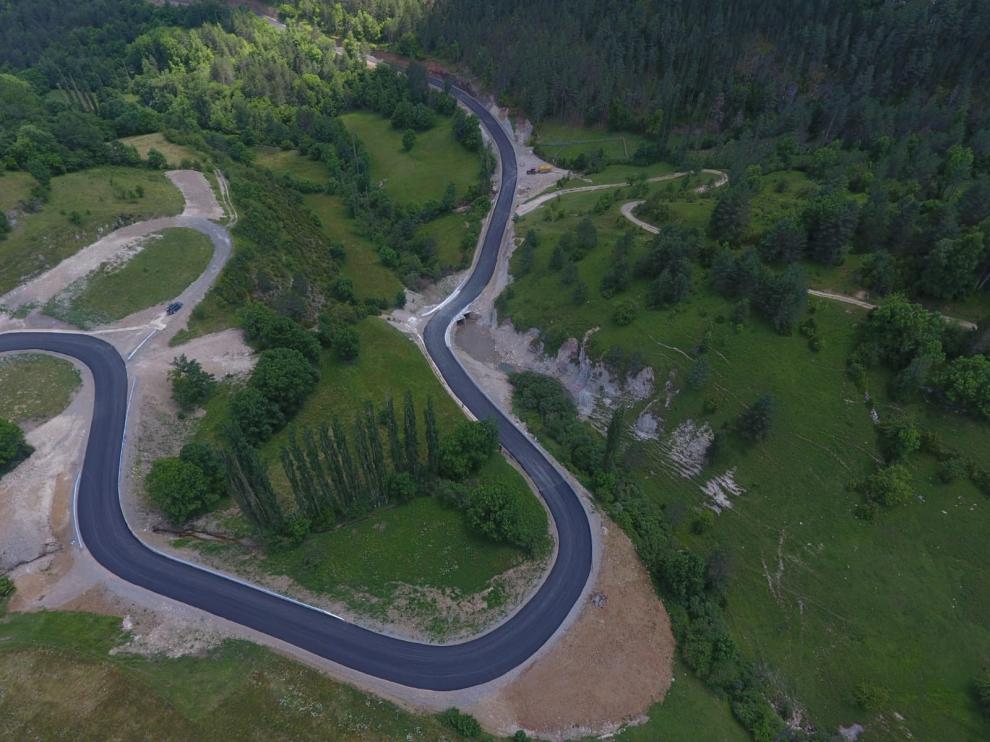 La reapertura de la carretera de Espés alivia el cierre de la N-260 La reapertura de la carretera de Espés alivia el cierre de la N-260