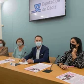 Presentación de la Marcha Rosa en la Diputación de Cádiz Presentación de la Marcha Rosa en la Diputación de Cádiz