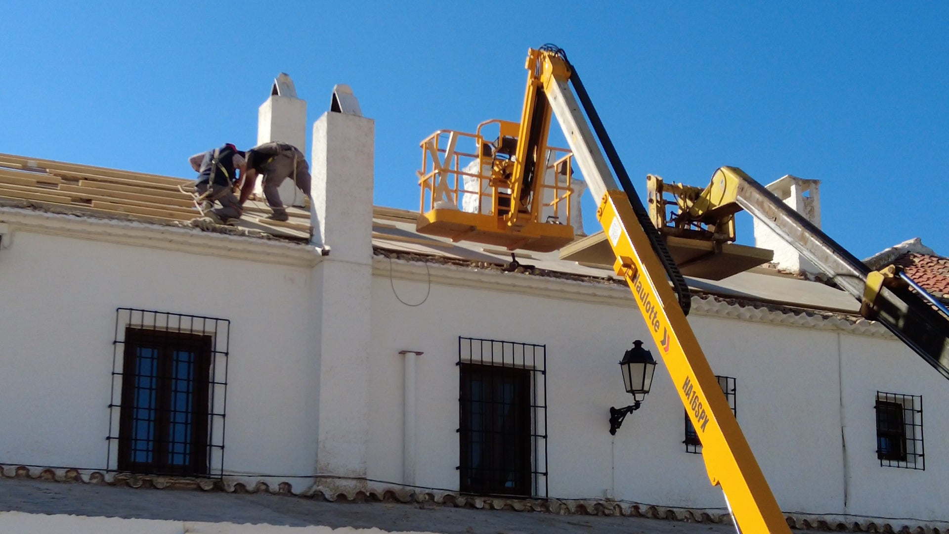 Comienzan las obras para restaurar la cubierta de la Virgen de Criptana Comienzan las obras para restaurar la cubierta de la Virgen de Criptana