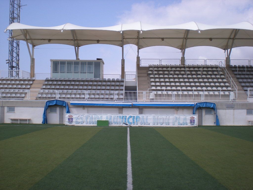 Todo preparado para el partido del C.F. La Vila contra la RAF Todo preparado para el partido del C.F. La Vila contra la RAF