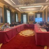 Reunión del jurado del concurso de ideas para reformar Fomento-Poniente en Gijón