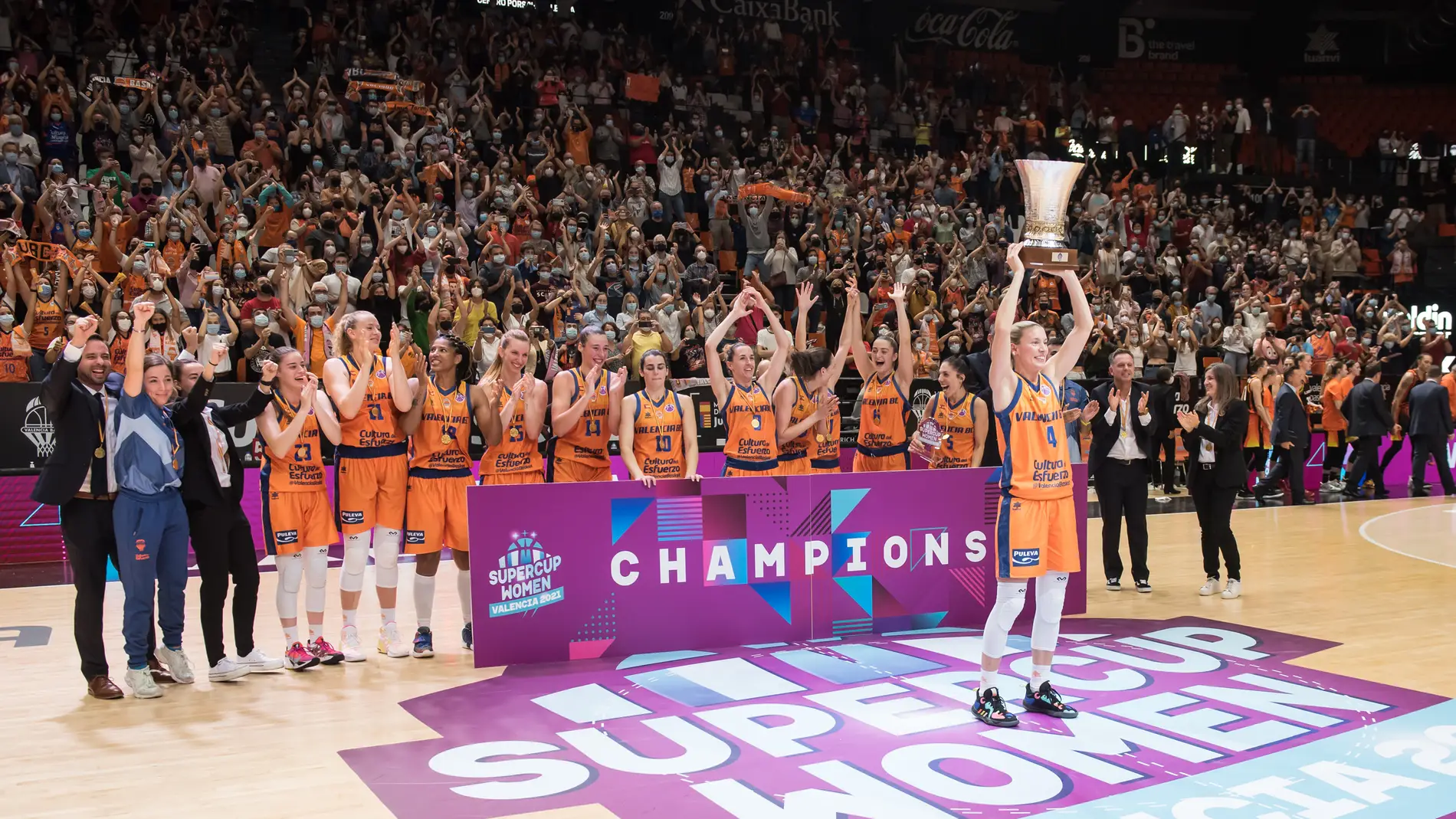 Valencia Basket Supercampeonas de Europa