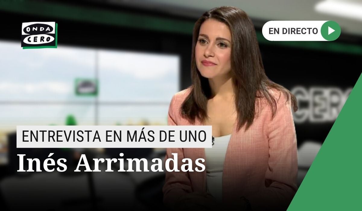 Carlos Alsina entrevista este lunes a Inés Arrimadas en 'Más de uno' Carlos Alsina entrevista este lunes a Inés Arrimadas en 'Más de uno'