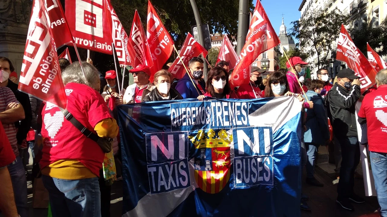 Vecinos de Gra&ntilde;&eacute;n se desplazaron a Madrid.
