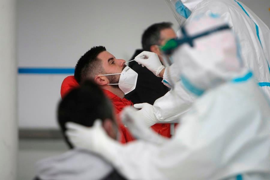 Valladolid: 963 casos por cien mil Valladolid: 963 casos por cien mil