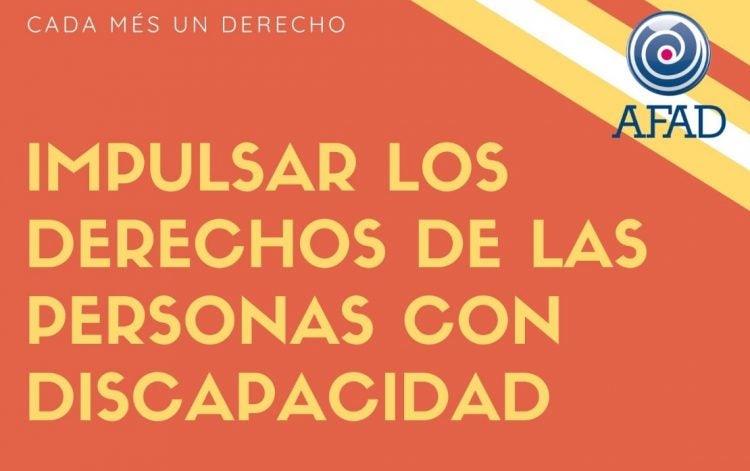 AFAD Valdepeñas inicia una campaña para impulsar los derechos de este colectivo AFAD Valdepeñas inicia una campaña para impulsar los derechos de este colectivo