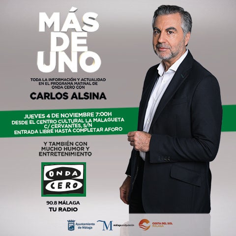 Carlos Alsina en Málaga Carlos Alsina en Málaga