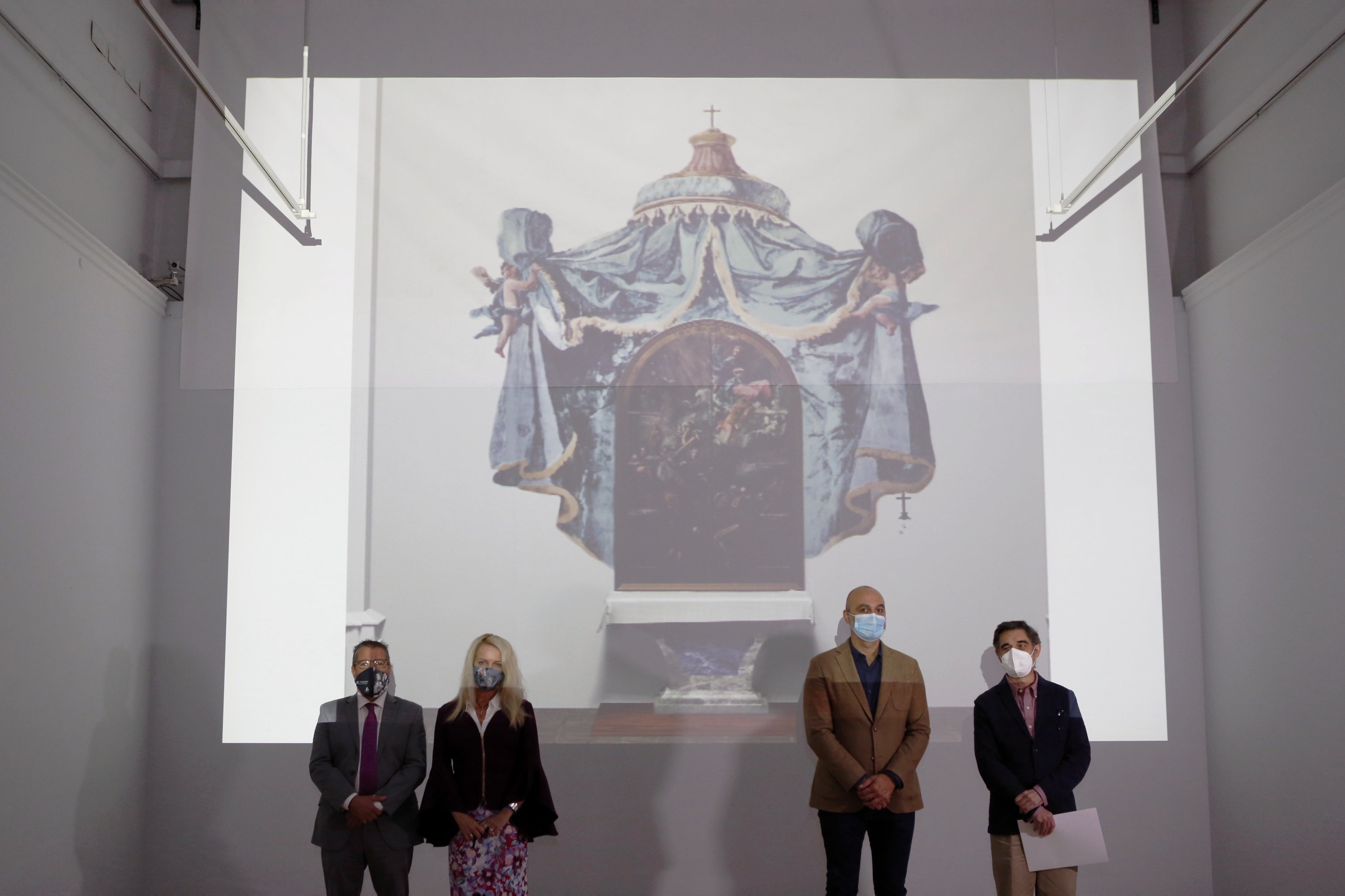 La tecnología permite disfrutar de la primera obra de Goya La tecnología permite disfrutar de la primera obra de Goya