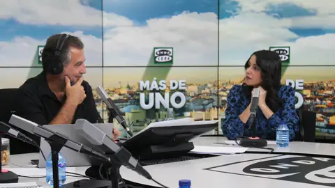 Inés Arrimadas, en 'Más de uno' con Carlos Alsina Inés Arrimadas, en 'Más de uno' con Carlos Alsina