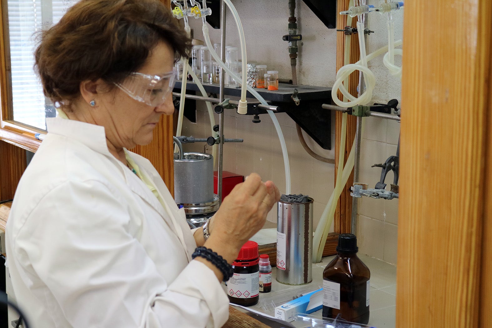 La química de la UA Carmen Nájera gana el Premio “Julio Peláez” a mujeres pioneras en Física, Química y Matemáticas La química de la UA Carmen Nájera gana el Premio “Julio Peláez” a mujeres pioneras en Física, Química y Matemáticas