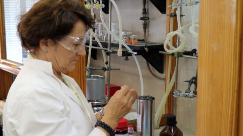 La química de la UA Carmen Nájera