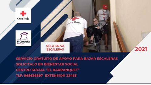 Cartel anunciador de la campaña de Bienestar Social en El Campello