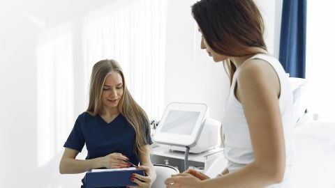 M&eacute;dico y paciente