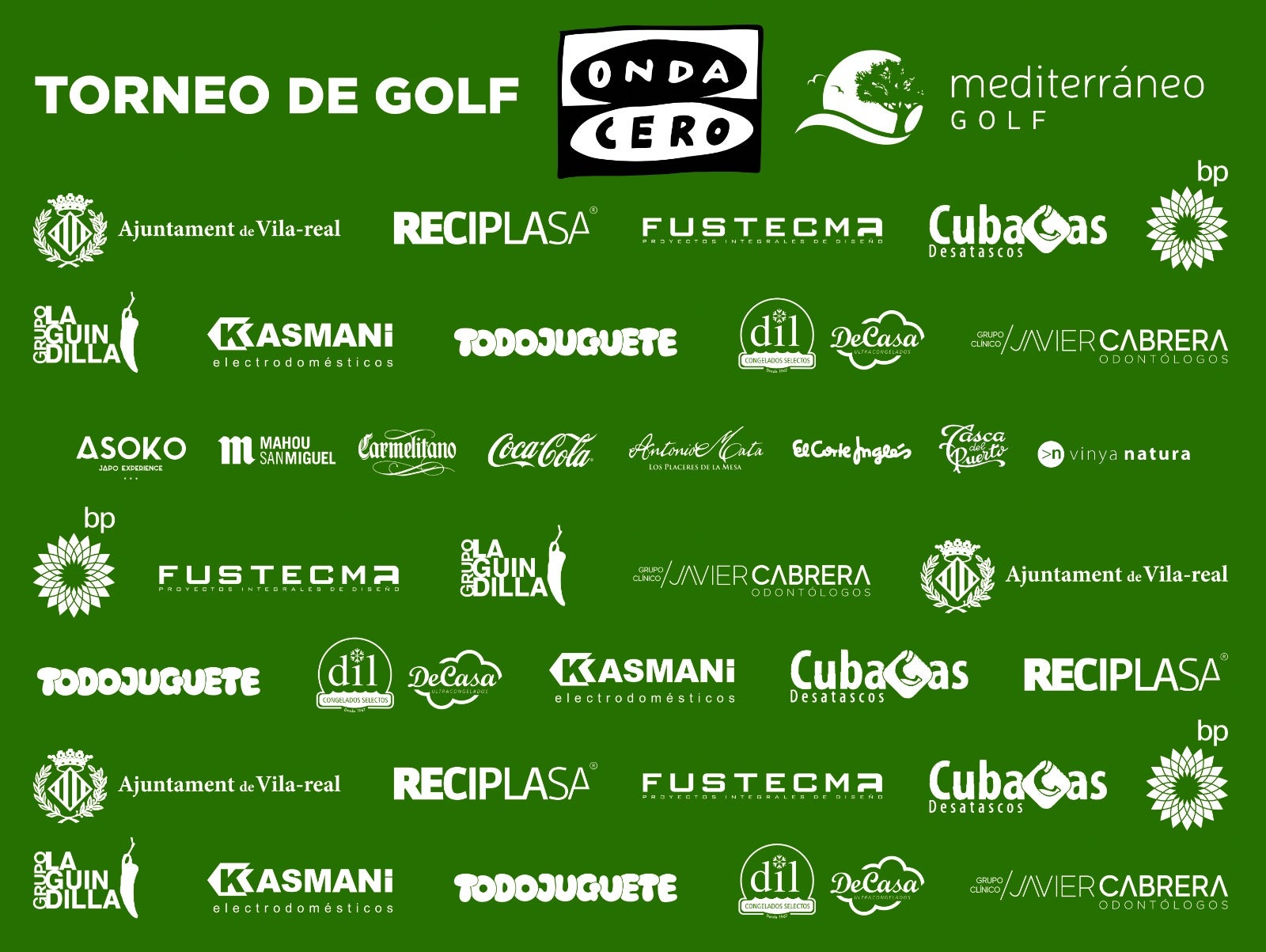 VIII Torneo de Golf Onda Cero Castellón - Mediterráneo Golf VIII Torneo de Golf Onda Cero Castellón - Mediterráneo Golf