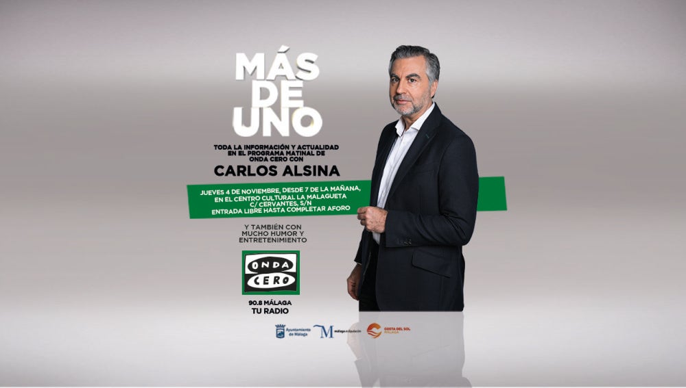 Carlos Alsina en Málaga