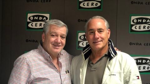 Rafael Feliz con David L&oacute;pez Zubero