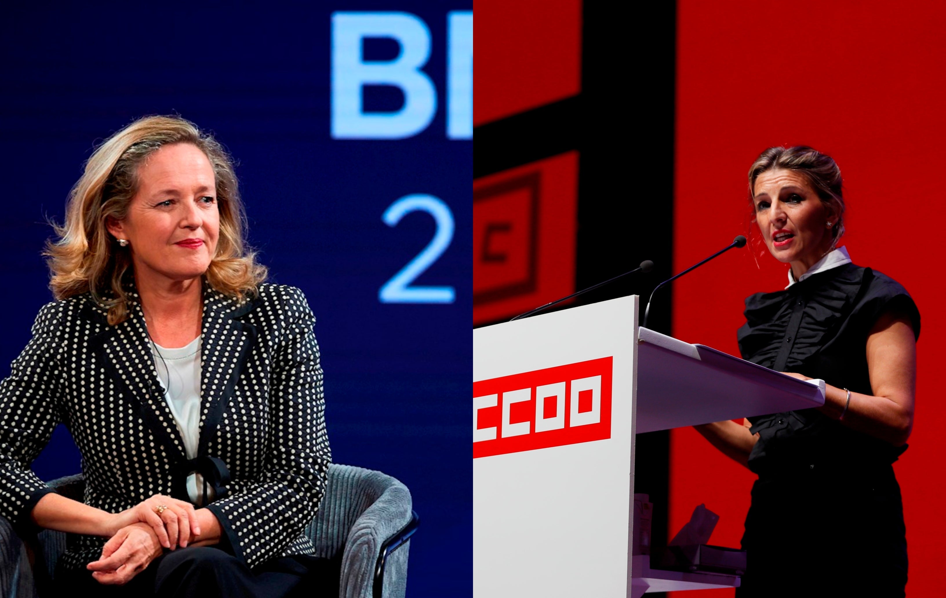 Estas son las principales discrepancias entre Yolanda Díaz y Nadia Calviño sobre la reforma laboral Estas son las principales discrepancias entre Yolanda Díaz y Nadia Calviño sobre la reforma laboral