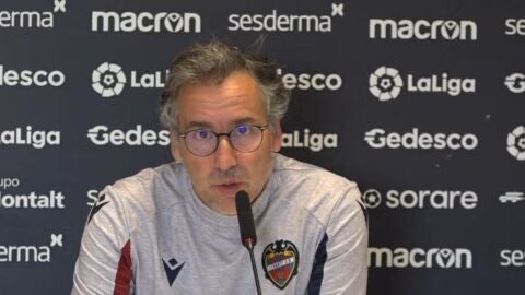 Javier Pereira en la previa ante el Atl&eacute;tico de Madrid