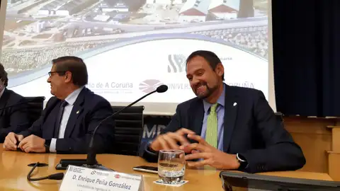 Xulio Abalde y Enrique Peña Universidade da Coruña-Porto da Coruña