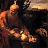 El Sacrificio de Isaac de Caravaggio