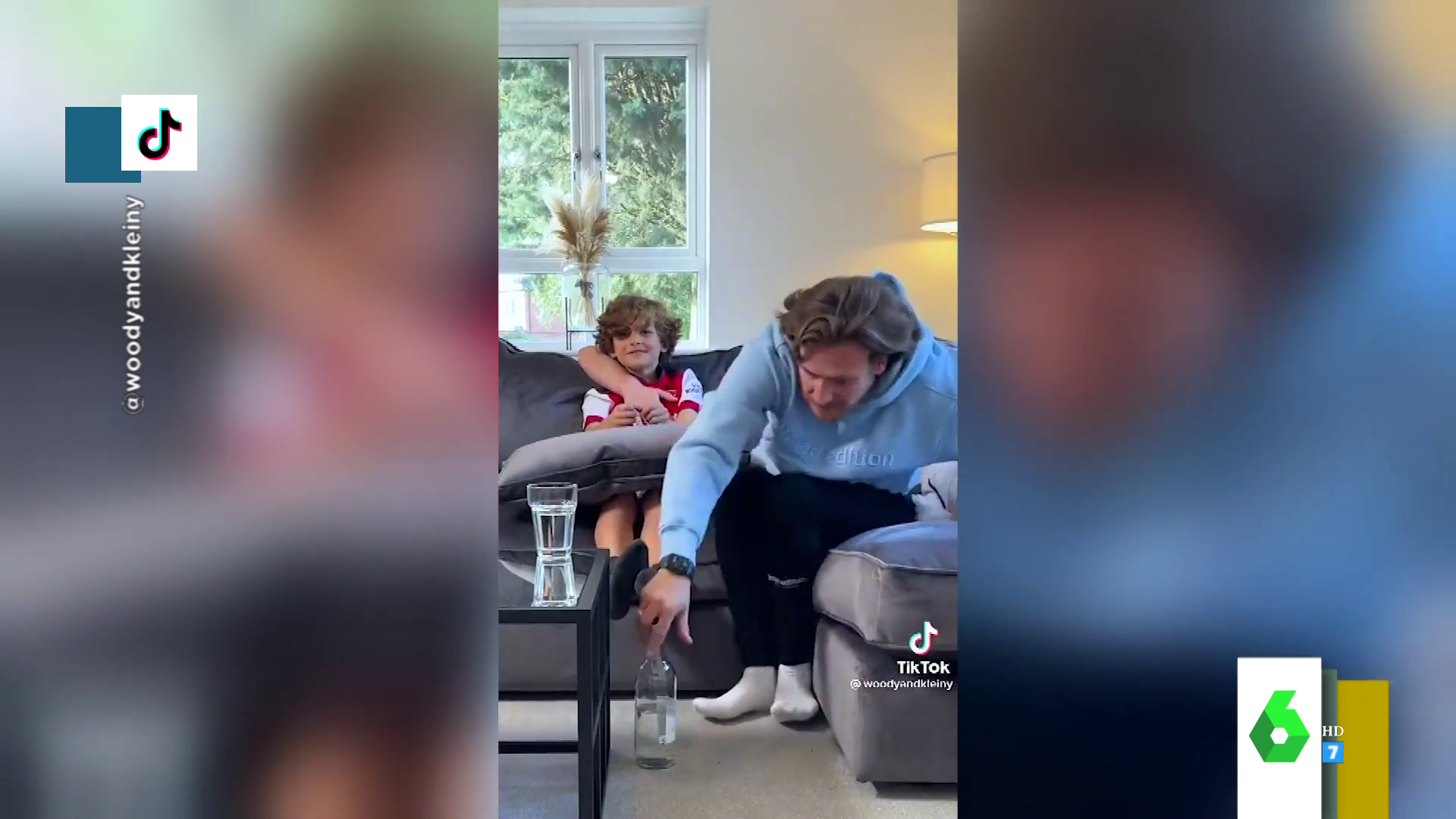 El divertido susto de Halloween de un padre a su hijo El divertido susto de Halloween de un padre a su hijo