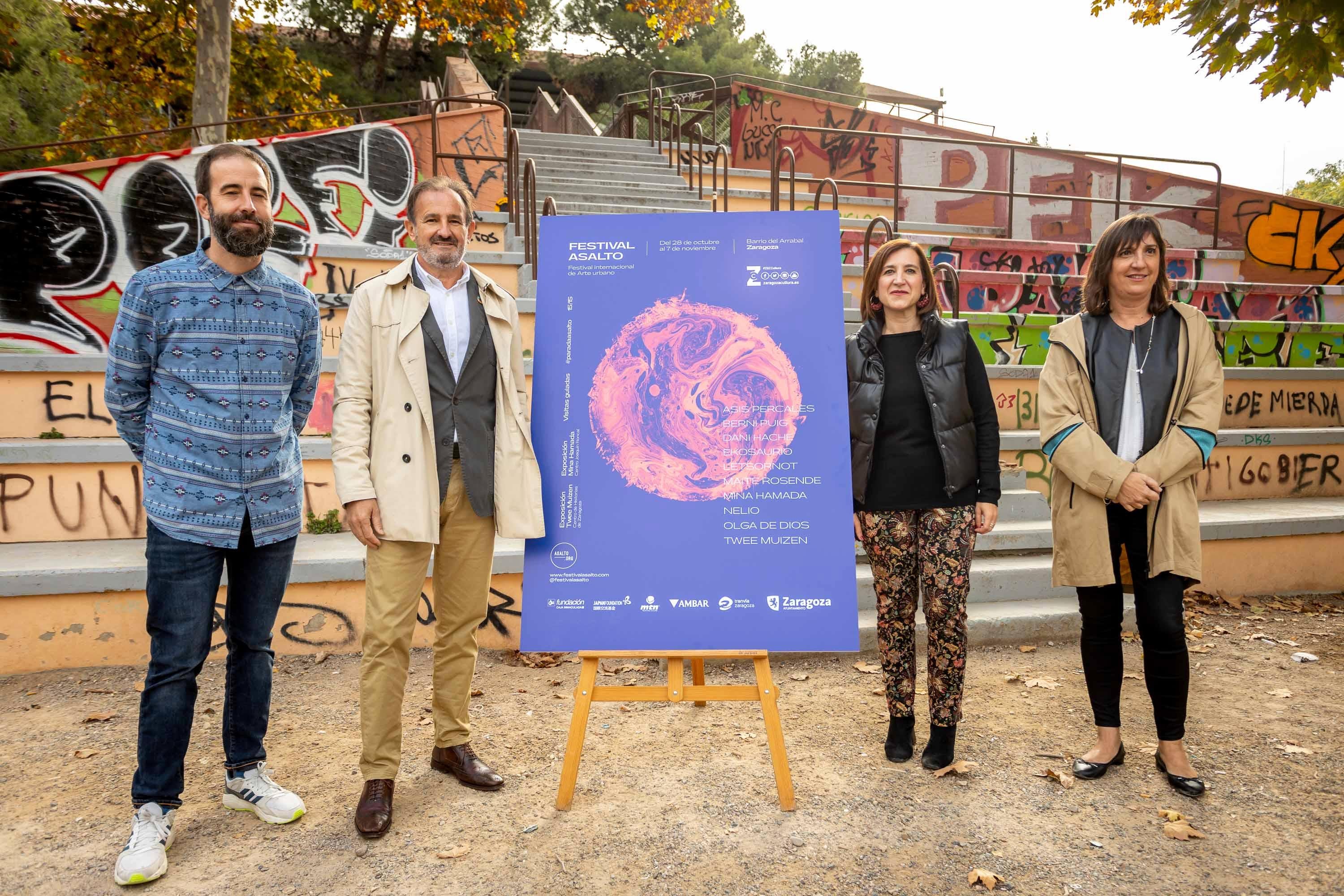 El Rabal se convierte en el gran lienzo del arte urbano El Rabal se convierte en el gran lienzo del arte urbano