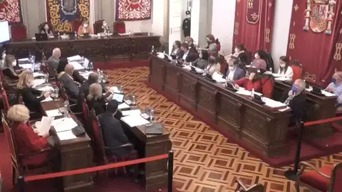 Salón plenos Ayuntamiento Cartagena Salón plenos Ayuntamiento Cartagena