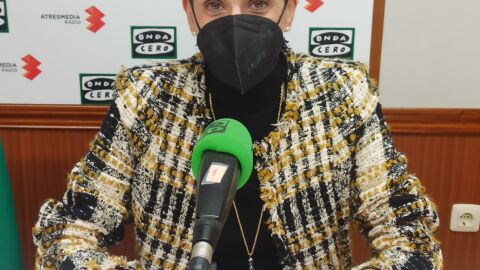 Eva Masías en los estudios de Onda Cero Ciudad Real Eva Masías en los estudios de Onda Cero Ciudad Real