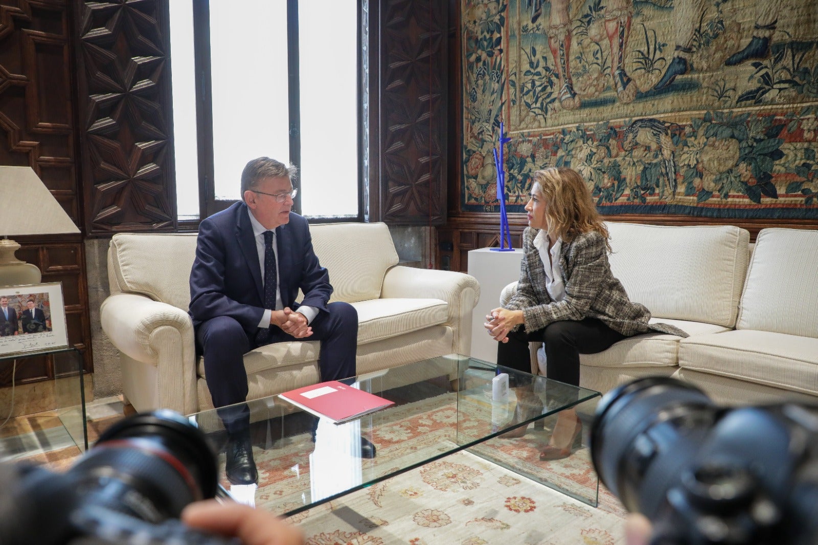 Puig pone el acelerador en el AVE Valencia–Castelló Puig pone el acelerador en el AVE Valencia–Castelló