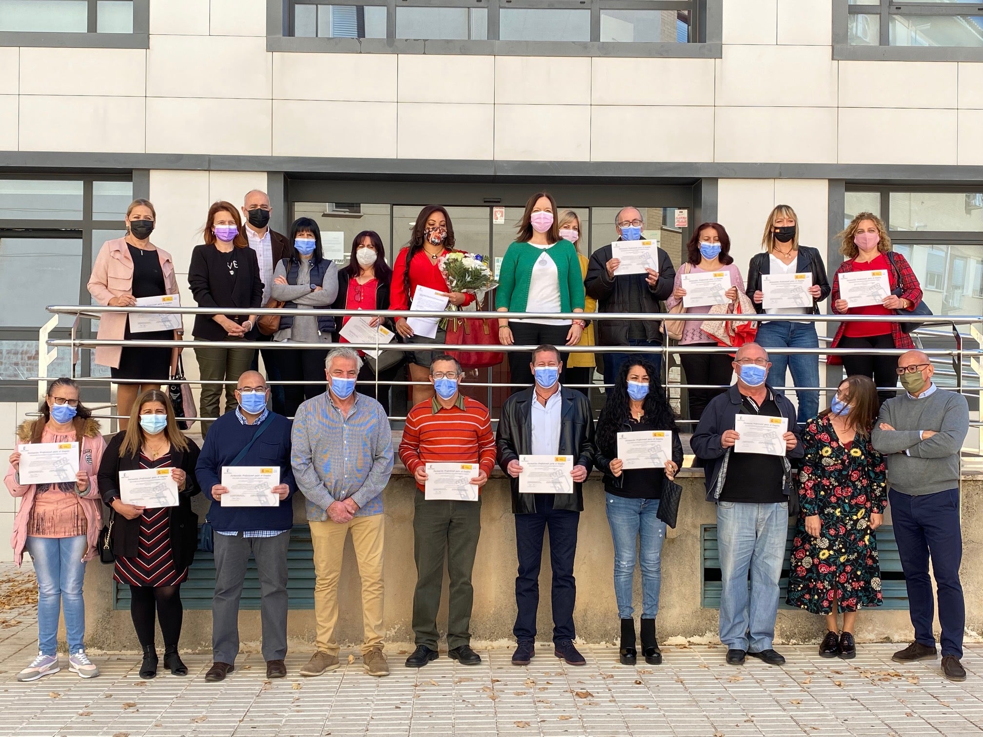 Rosa Melchor entrega los diplomas de los Programas Mixtos de Formación y Empleo Rosa Melchor entrega los diplomas de los Programas Mixtos de Formación y Empleo