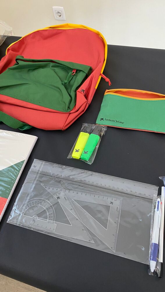 Mochilas fundación la Caixa