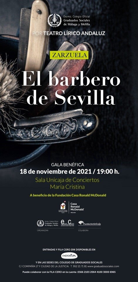 Los graduados sociales presentan la gala benéfica a favor de la fundación Ronald Mc Donald Los graduados sociales presentan la gala benéfica a favor de la fundación Ronald Mc Donald