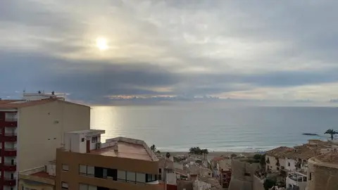 La Vila Joiosa nubes altas La Vila Joiosa nubes altas