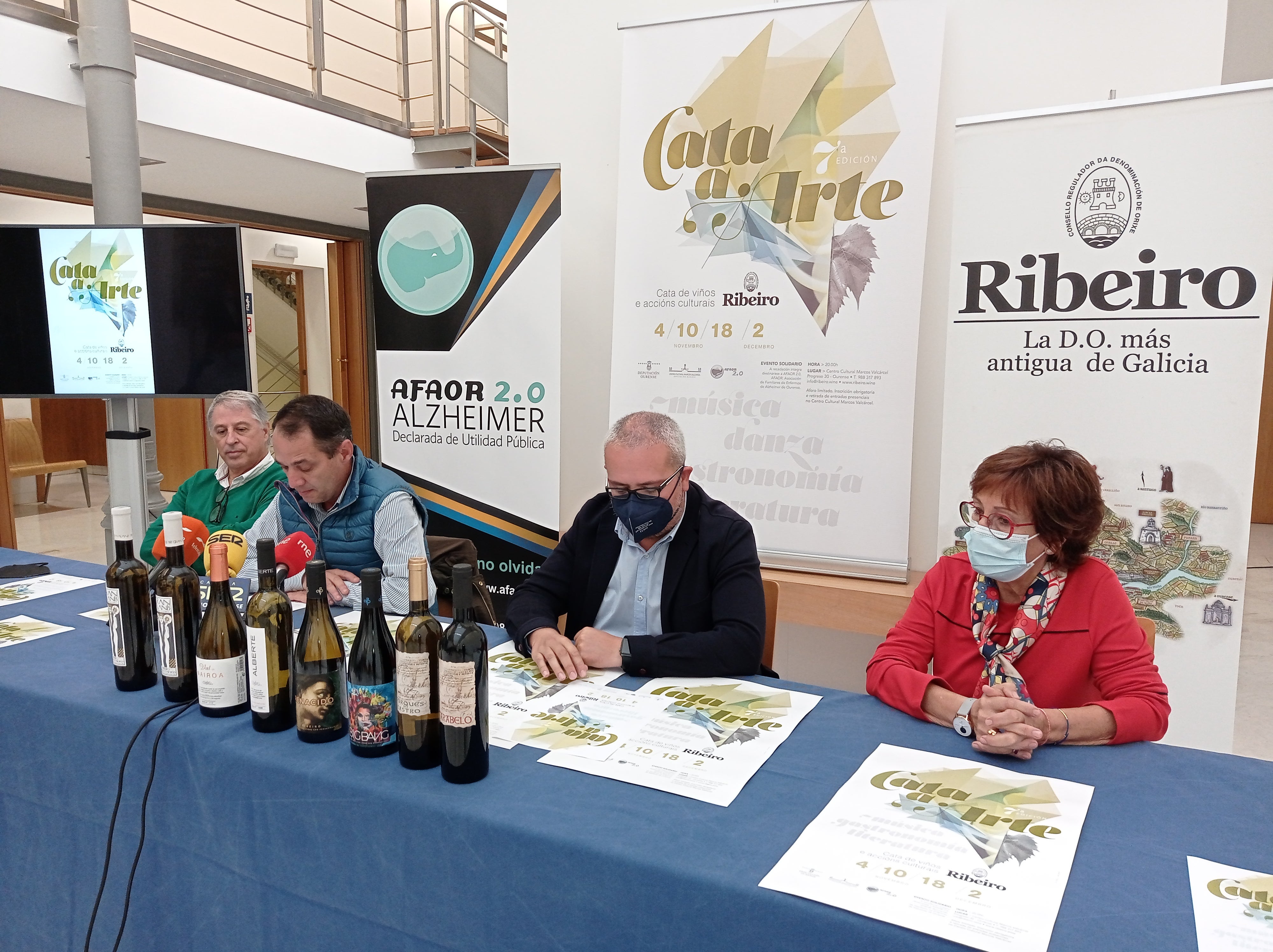 “Cata a Arte” maridaxe entre o viño, musica, a poesía e a literatura “Cata a Arte” maridaxe entre o viño, musica, a poesía e a literatura