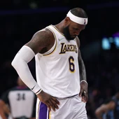 El jugador de Los Angeles Lakers LeBron James durante un partido El jugador de Los Angeles Lakers LeBron James durante un partido