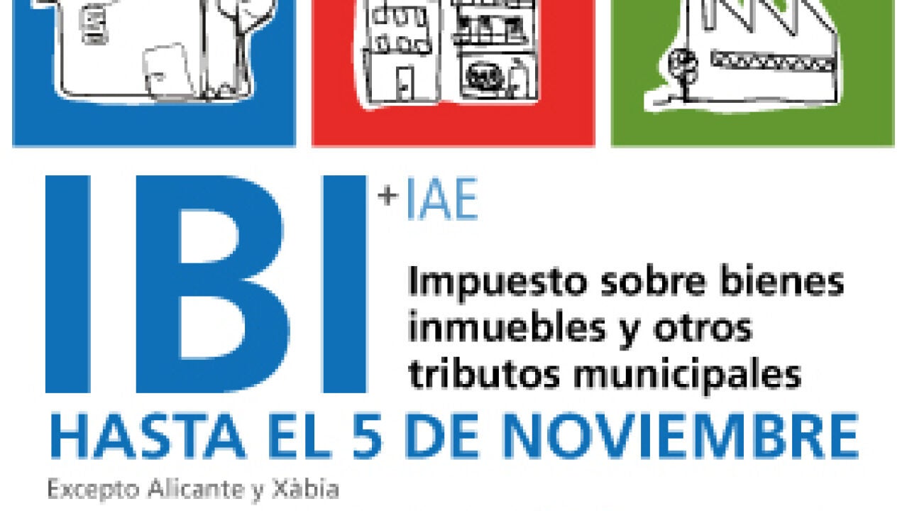 El 5 de noviembre finaliza el periodo de pago voluntario del IBI, IAE ...